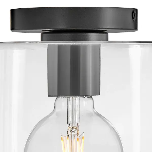Pippa Extra Small Flush Mount in Black - Image 5