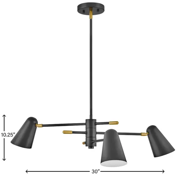 Birdie Medium Convertible Mobile Chandelier - Image 2