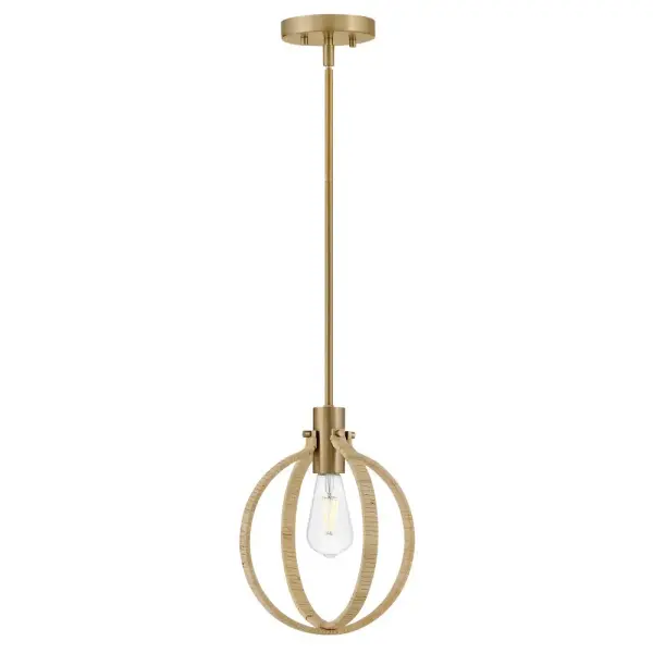 Fallon Medium Rattan Pendant Light - Image 1