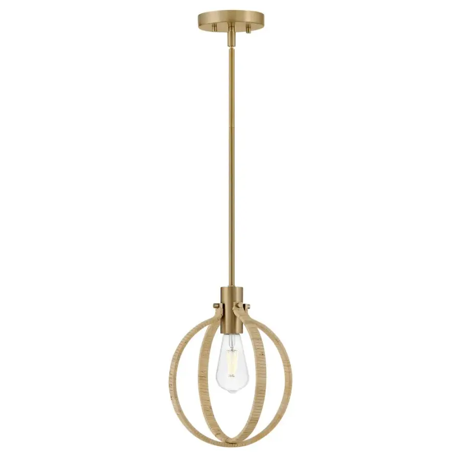 Fallon Medium Rattan Pendant Light - Image 1