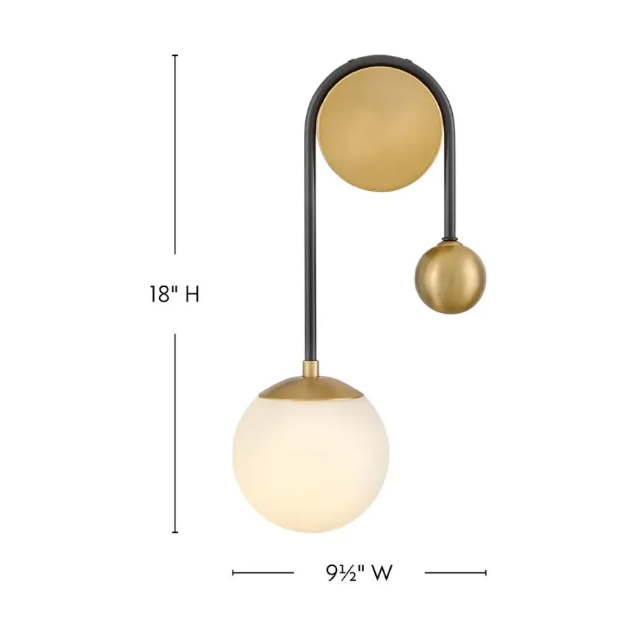 Auggie Medium Single Light Sconce - Image 2