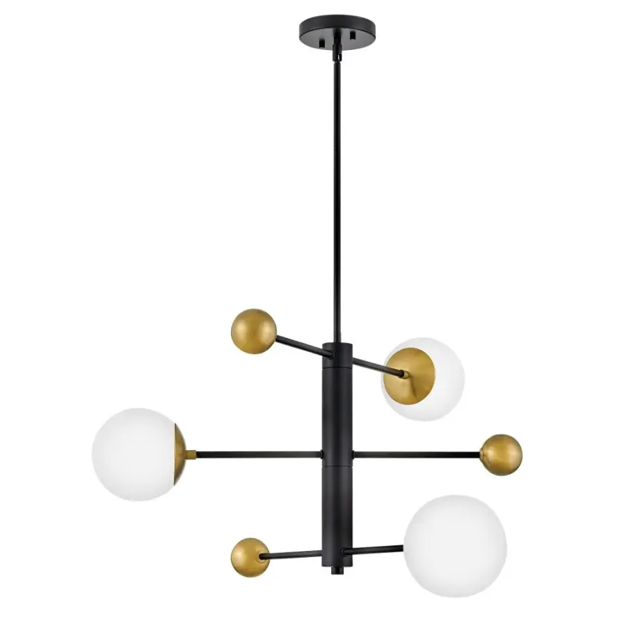 Auggie Medium Adjustable Multi-Tier Chandelier - Image 1