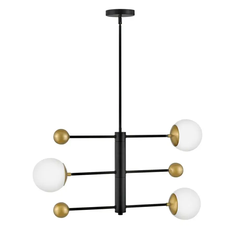 Auggie Medium Adjustable Multi-Tier Chandelier - Image 4