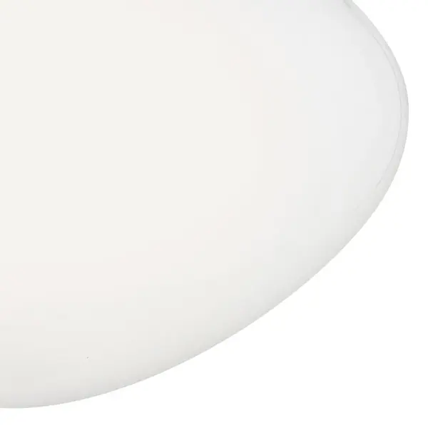 Lucy Small Flush Mount in Lacquered Brass with Seafoam - Image 5