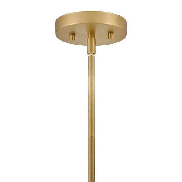 Lucy Small Pendant in Black with Lacquered Brass - Image 5