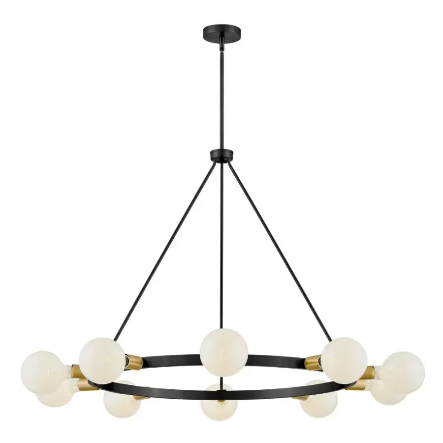 Orla Large Single Tier Chandelier - Image 4