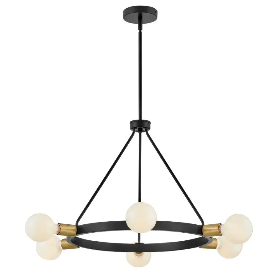 Orla Medium Single Tier Chandelier - Image 3