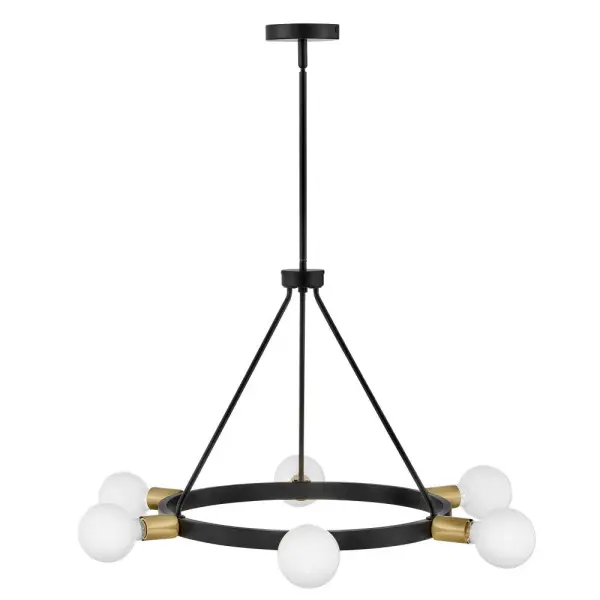 Orla Medium Single Tier Chandelier - Image 4