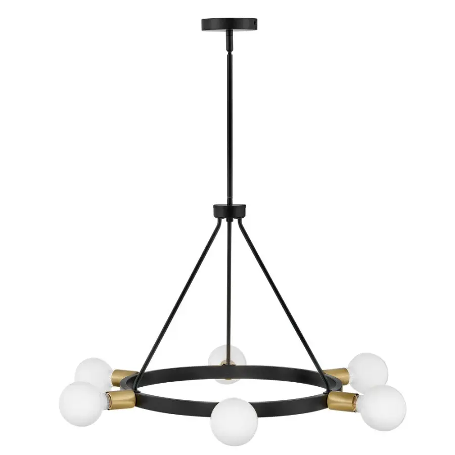 Orla Medium Single Tier Chandelier - Image 4