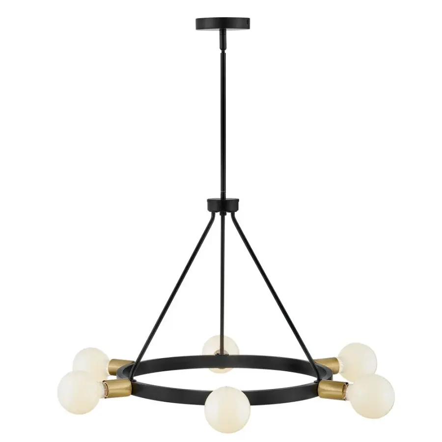 Orla Medium Single Tier Chandelier - Image 5