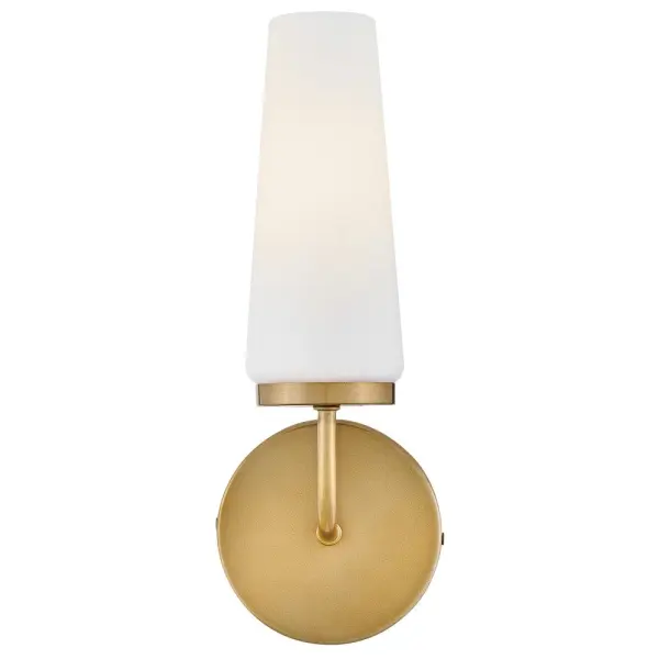 Selma Medium Single Light Sconce in Gold - Image 4