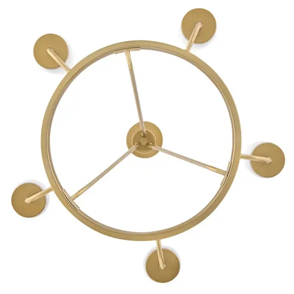 Selma Medium Single Tier Chandelier in Gold - Image 5