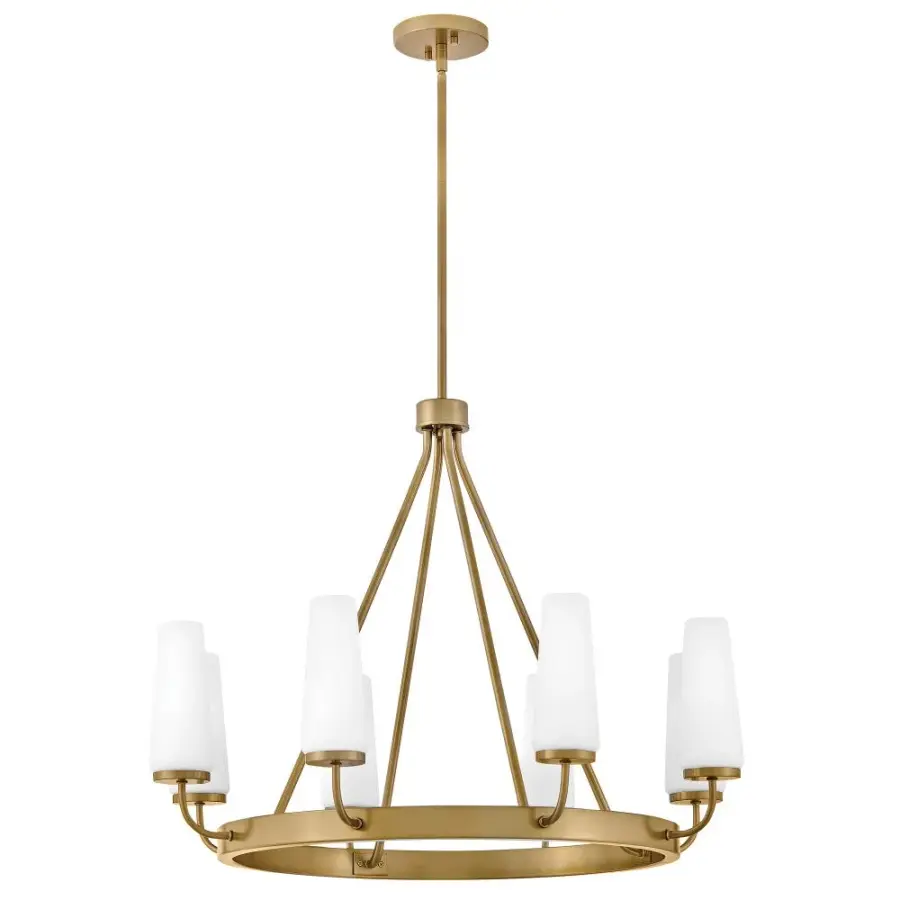 Selma Medium Single Tier Chandelier in Gold - Image 5