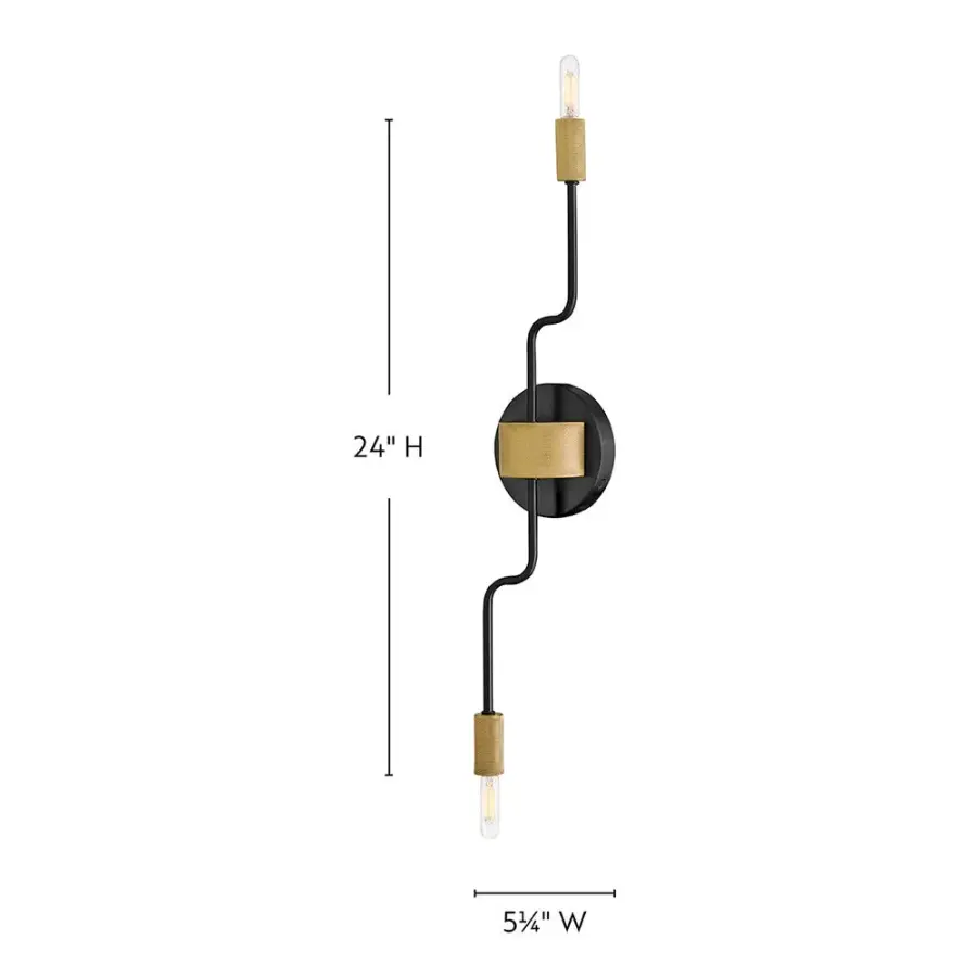 Austen Medium Two Light Sconce - Image 2