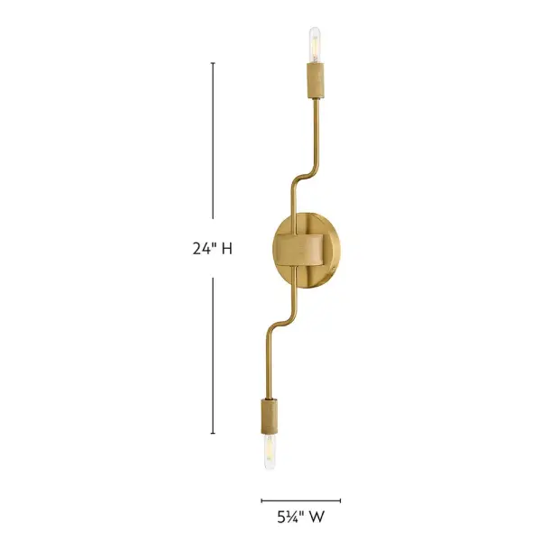 Austen Medium Two Light Sconce - Image 2