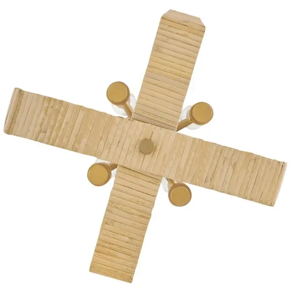 Sammi Large Pendant in Lacquered Brass - Image 5