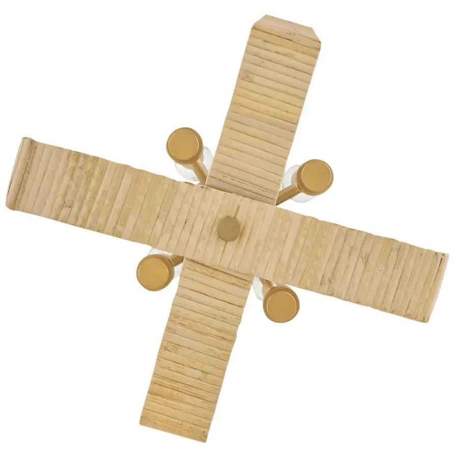 Sammi Large Pendant in Lacquered Brass - Image 5