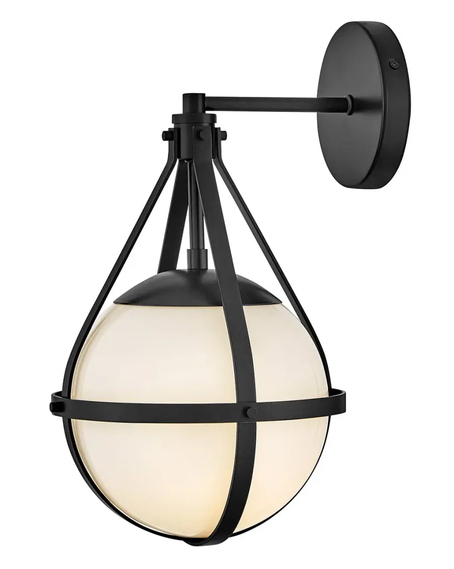 Colby Small Single Light Sconce in Black - Image 2