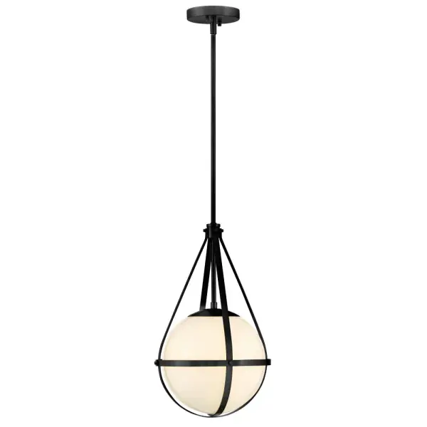 Colby Small Pendant in Black - Image 3