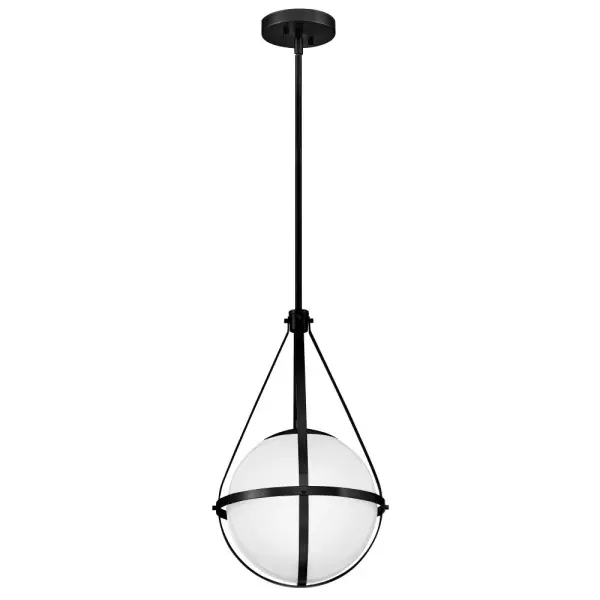 Colby Small Pendant in Black - Image 4