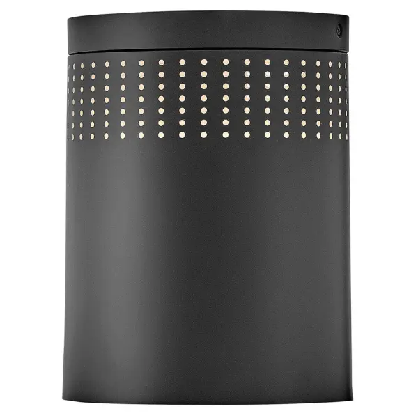 Casey Small Flush Mount in Black - Image 6