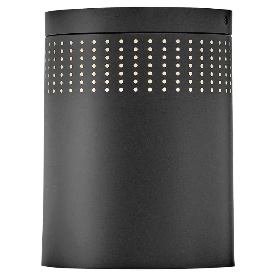 Casey Small Flush Mount in Black - Image 6