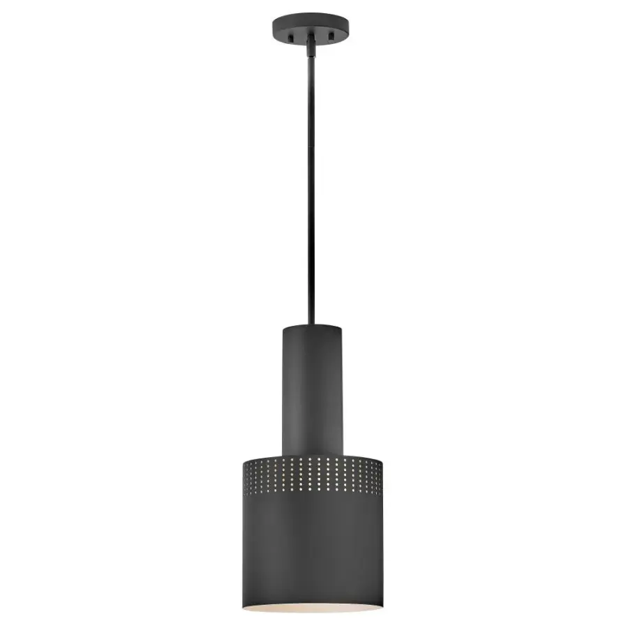 Casey Small Pendant in Black - Image 1