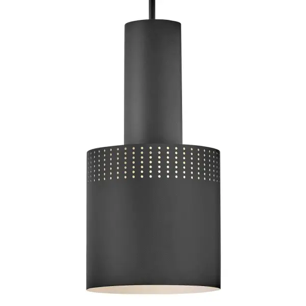 Casey Small Pendant in Black - Image 4