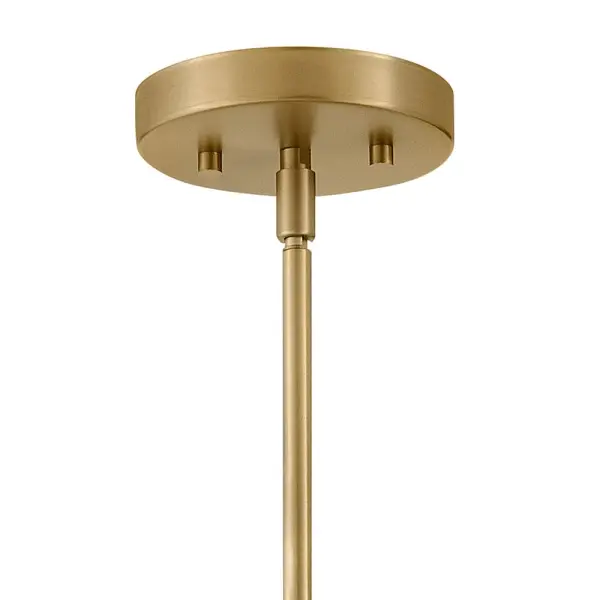 Madi Large Pendant in Lacquered Brass - Image 7