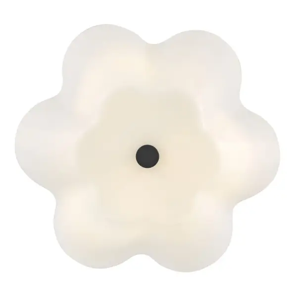 Honey Medium Semi-Flush Mount in Black - Image 5