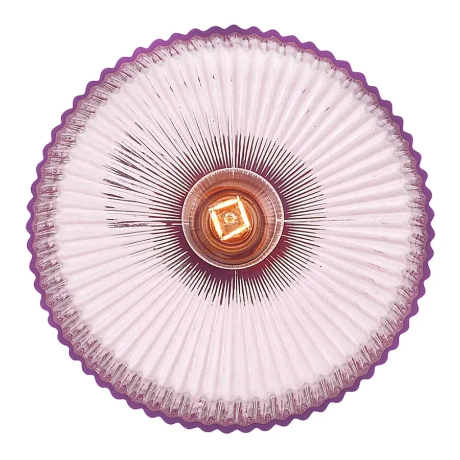 Lisette Small Pendant in Rose Glass - Image 4