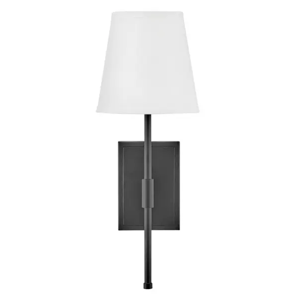 Beale Medium Single Light Sconce in Black - Image 5