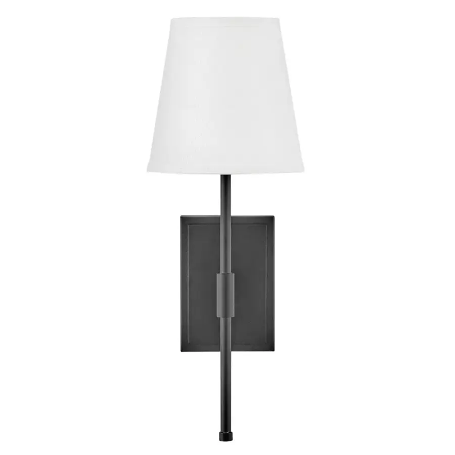 Beale Medium Single Light Sconce in Black - Image 5