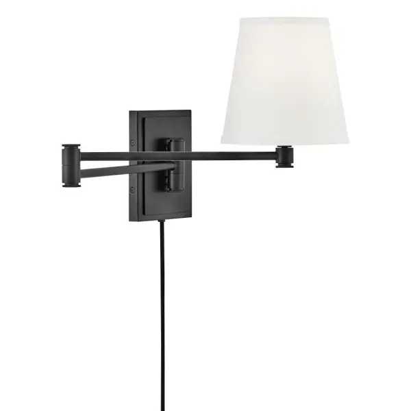 Beale Medium Single Light Sconce in Black - Image 3