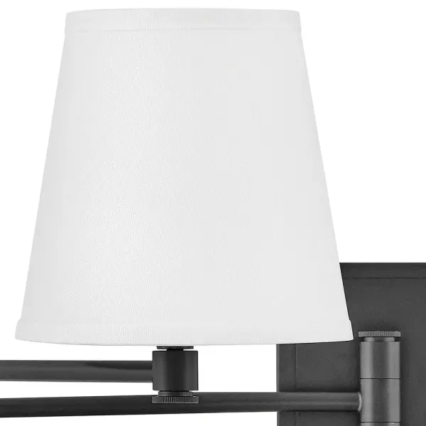 Beale Medium Single Light Sconce in Black - Image 5