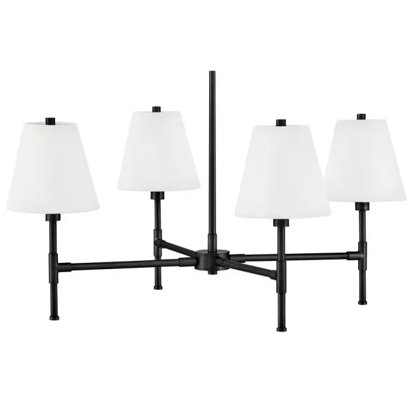 Beale Medium Single Tier Chandelier in Black - Image 7
