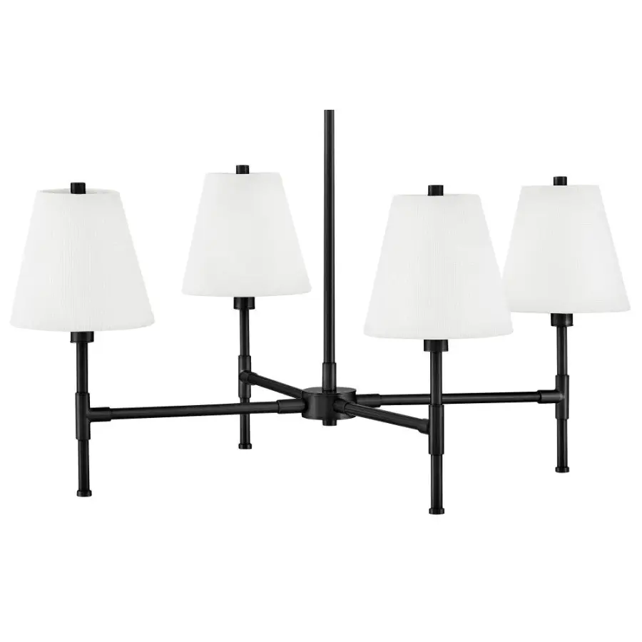 Beale Medium Single Tier Chandelier in Black - Image 7