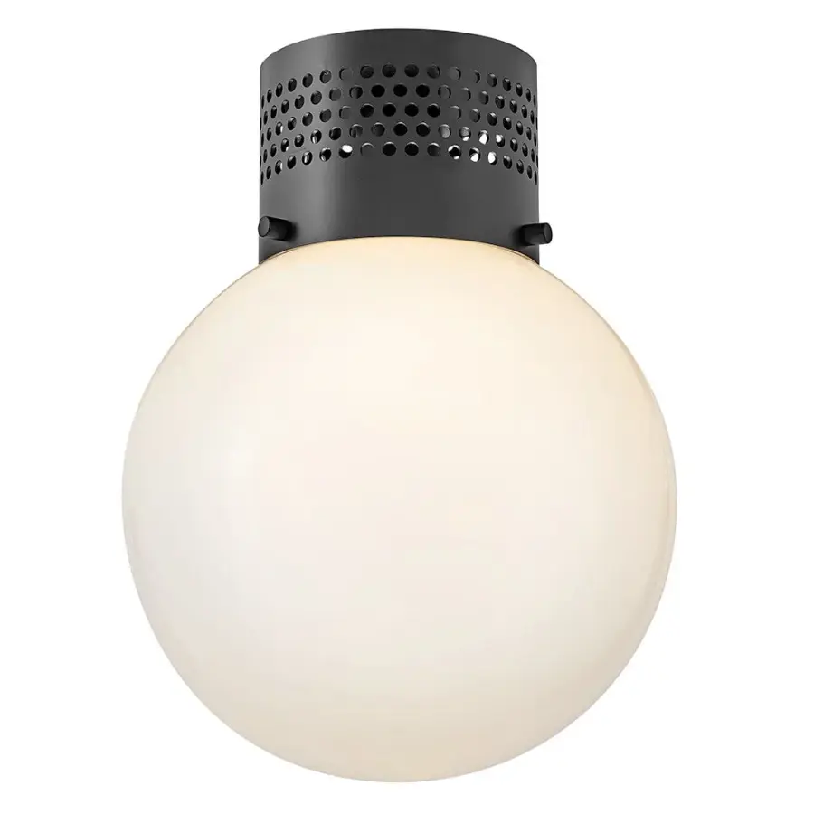 Taj Small Flush Mount in Black - Image 1