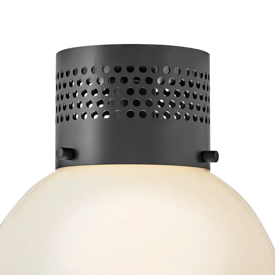 Taj Small Flush Mount in Black - Image 3