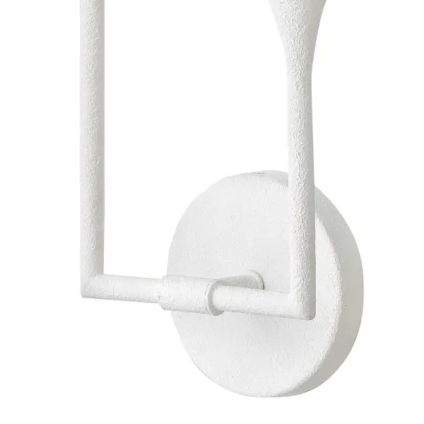 Darla Medium Two Light Sconce in Textured Plaster - Image 5