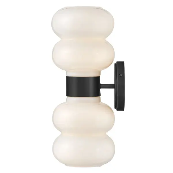 Nadia Medium Two Light Sconce in Black - Image 5