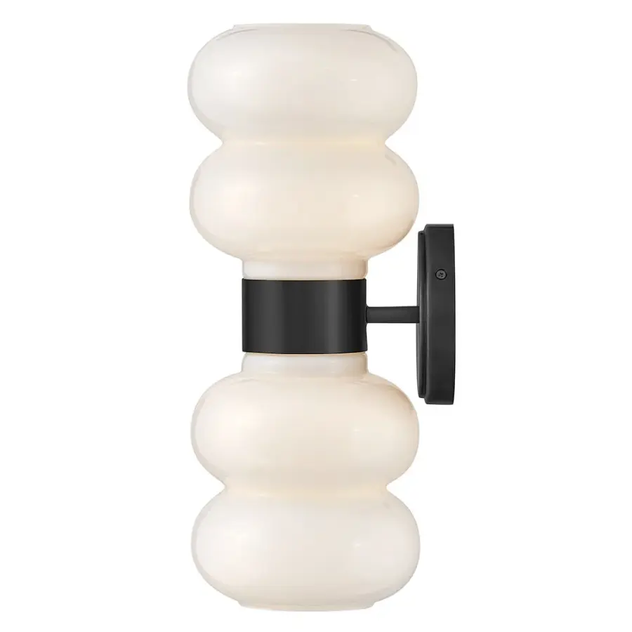 Nadia Medium Two Light Sconce in Black - Image 5