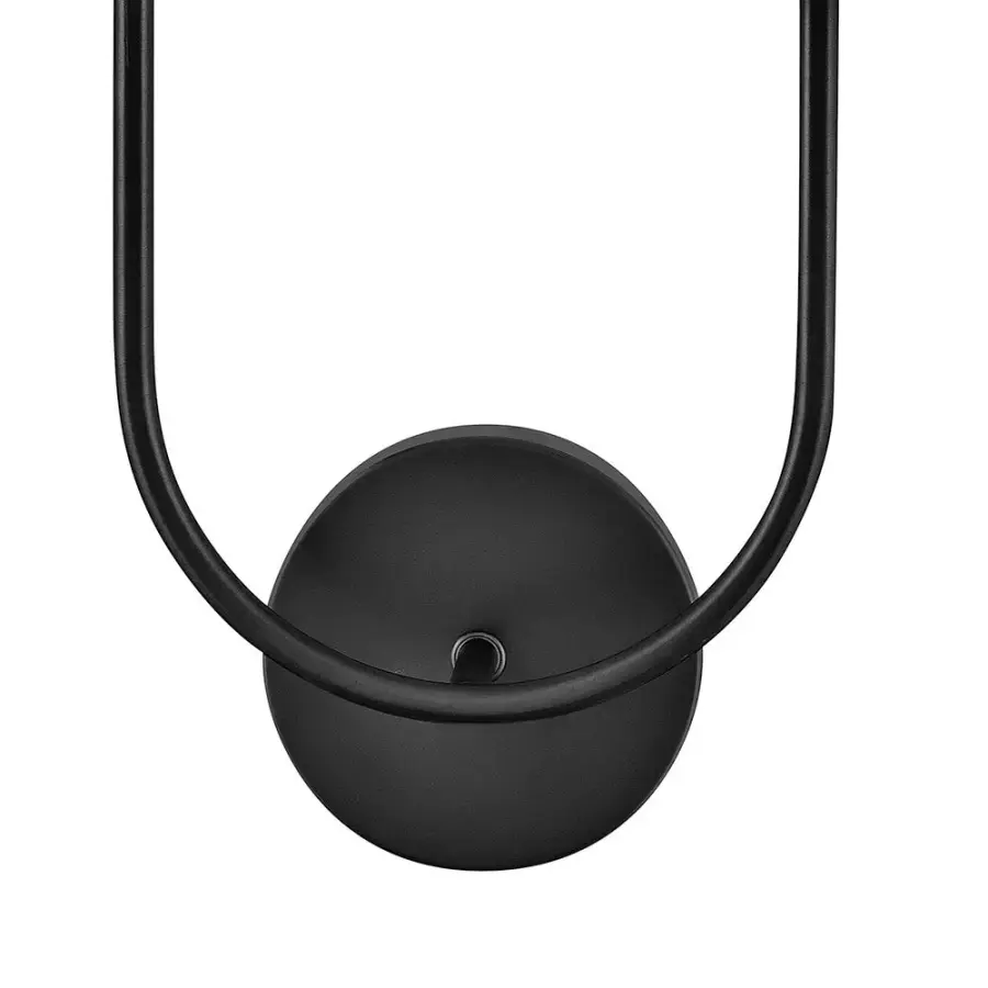 Cora Large Two Light Wall Sconce in Black - Image 6