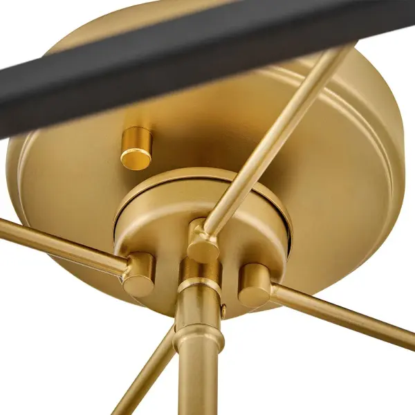 Classic Lantern Style with Bold Two-Tone Finish - Image 1