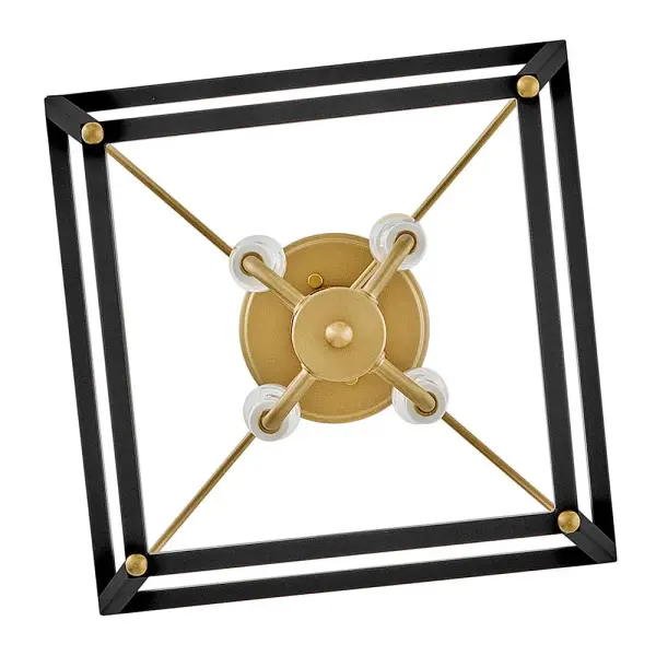 Classic Lantern Style with Bold Two-Tone Finish - Image 3