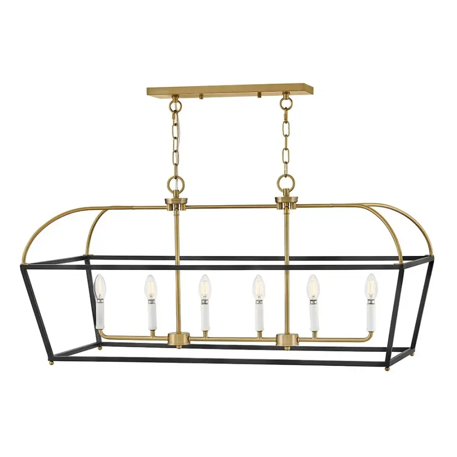 Bold Linear Statement with Classic Lantern Charm - Image 1