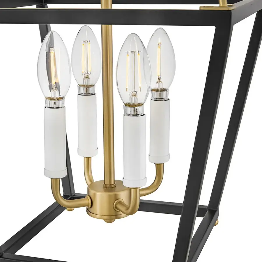 Classic Lantern Elegance with Modern Mixed-Metal Appeal - Image 3