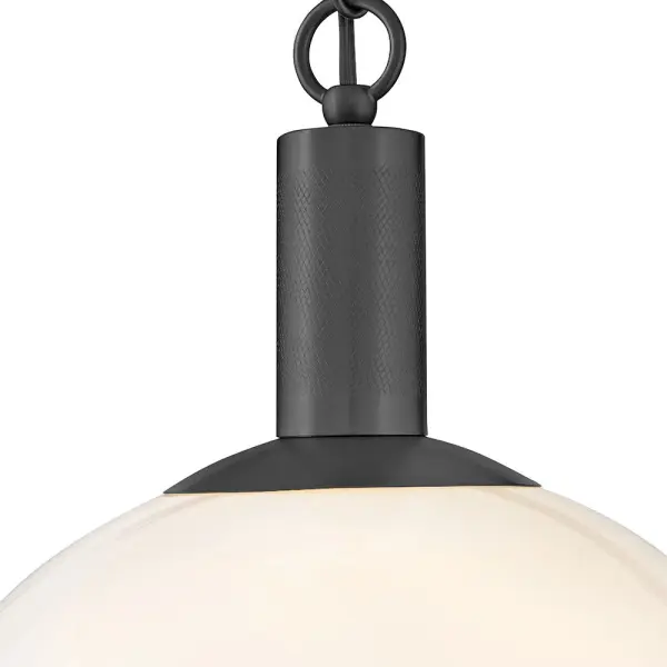 Rivi Medium Pendant in Black - Image 4