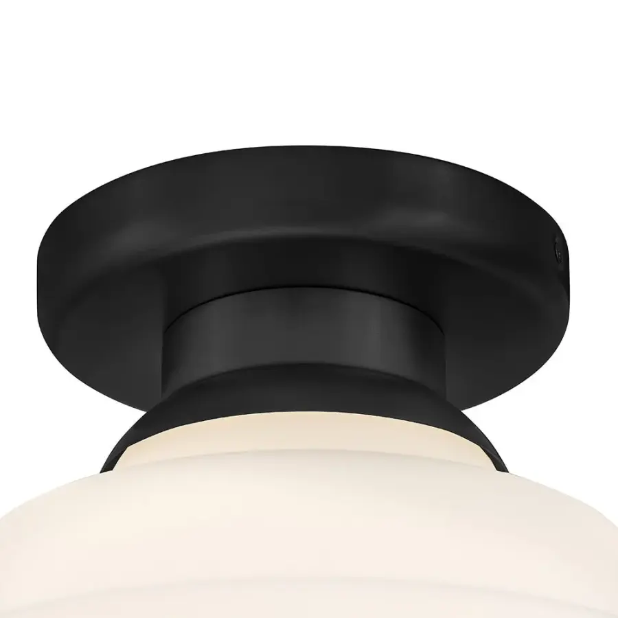Penny Small Flush Mount in Black - Image 3