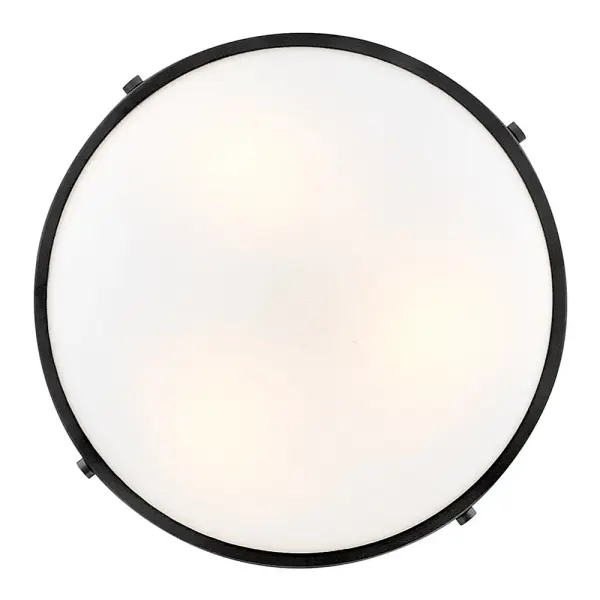 Gus Medium Semi-Flush Mount in Black - Image 5